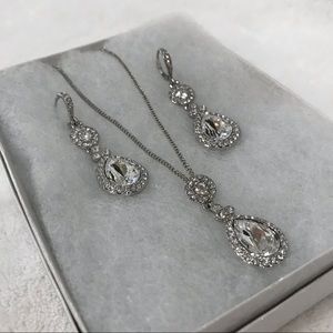 Givenchy Necklace & Drop Earrings Set